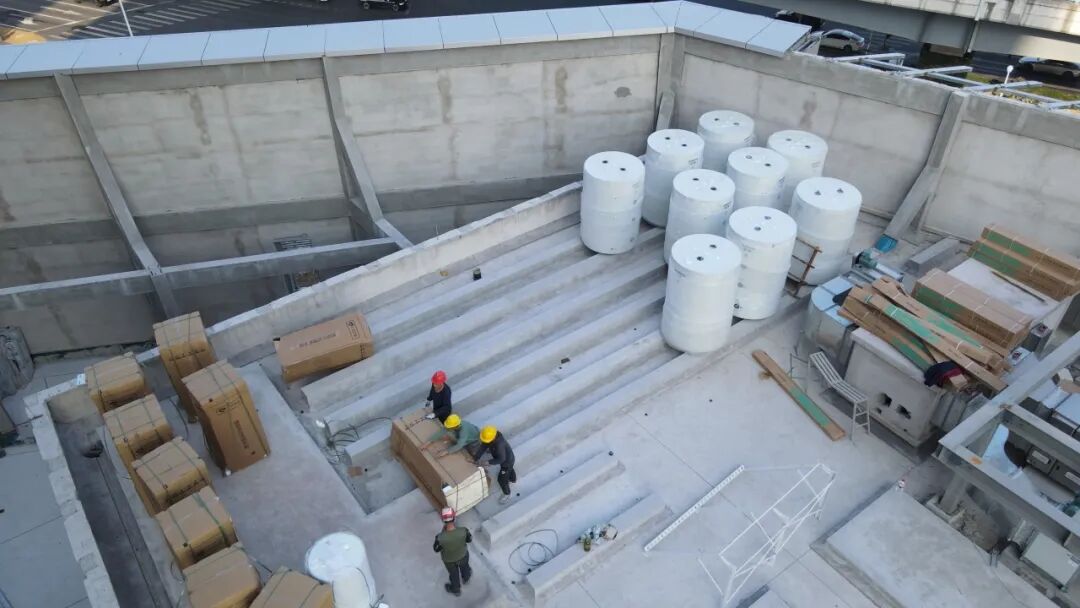 factory glass lined hot water tank