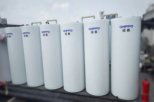 GWIPPO Water Tank Case | A Chengdu Hotel Adopts GWIPPO 500L Enamel Heat Storage Water Tanks