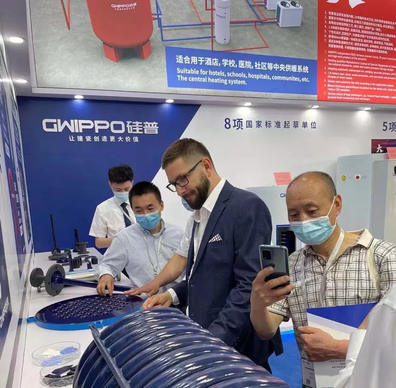 2021 ISH & Cihe Beijing Heating Show Ended Successfully! Gwippo Independently Develops The ''Gas Volume -Type Condensed Water Heater'' One Shot!