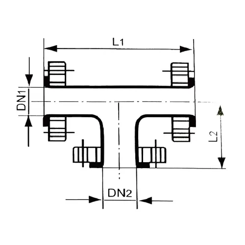 Technical Parameters of Glass-Lined Equal Tee Technical Parameters of Glass-Lined Equal Tee