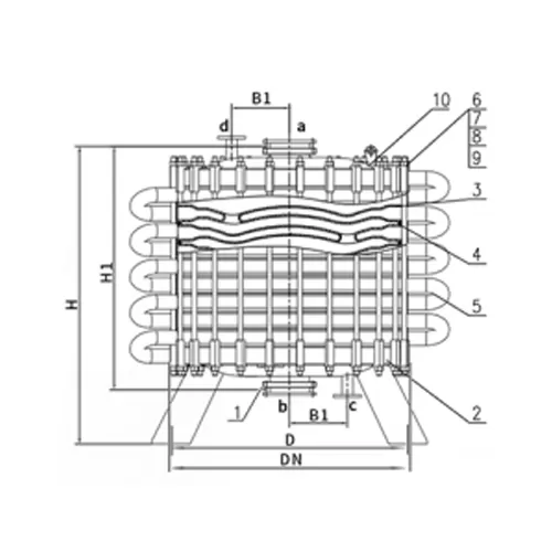 Technical Parameters of Glass-Lined Multi-Hole Plate Condenser